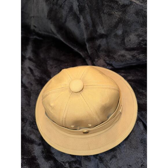 VINTAGE ESTATE UNWORN SAFARI HAT -UNITED HATTERS CAP & MILLINERY WKRS INT UNION - Picture 6 of 7